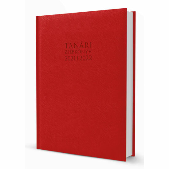 Eminens tanári zsebkönyv 2022/23 - Bufalino piros