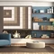 CreaWall Slim fali dekorpanel szett #140 - 150x120 cm