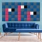 CreaWall Mix fali dekorpanel szett #178 - 180x90 cm