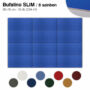Kép 1/9 - Falipanel SLIM Bufalino 12 db 30x15 cm - 8 színben