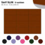 Kép 2/2 - Falipanel SLIM Sarif 12 db 30x15 cm - vörösesbarna