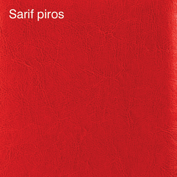 Falipanel SLIM Sarif 24 db 15x15 cm - piros